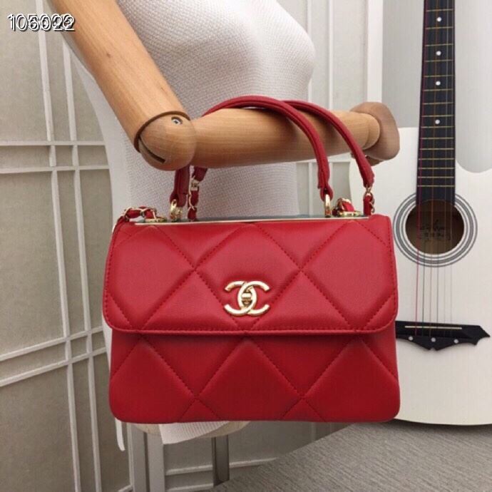 Ch**el top handle bags